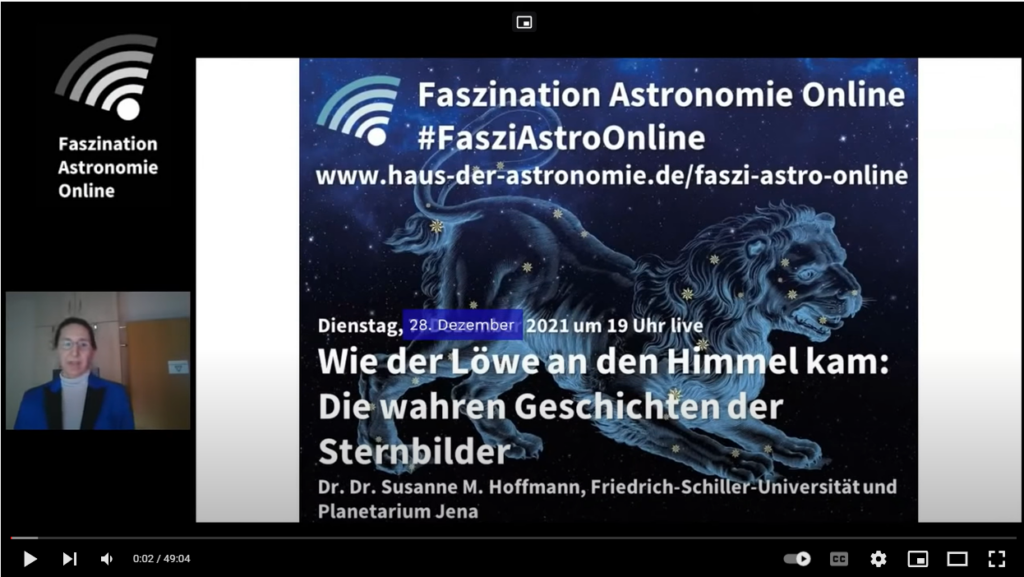 screenshot from talk on constellations (linked to youTube)