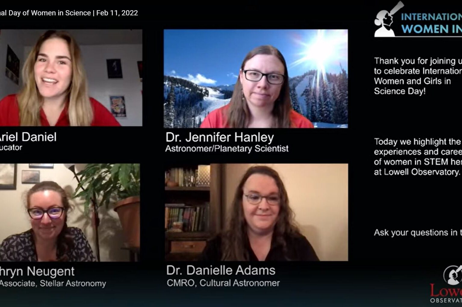 cropped-danielleWomen.jpg screenshot of the online event: four women discussing